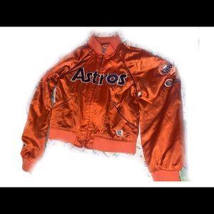 Astros vintage satin jacket